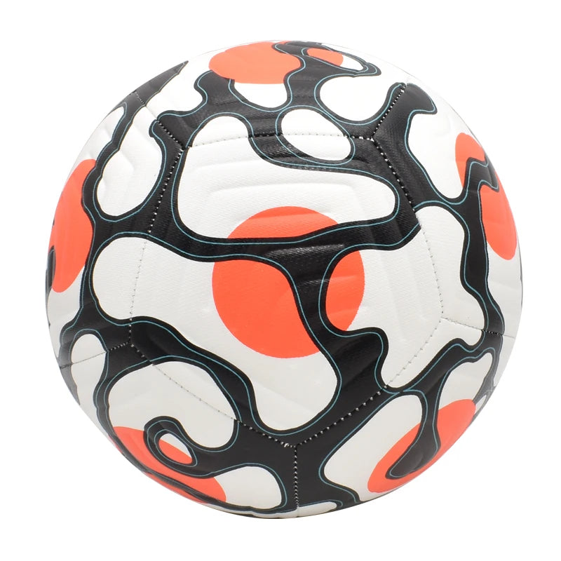 Soccer Ball Standard Size 5 Machine-Stitched Football footy Ball PU Outdoor Sports-Finds Fit