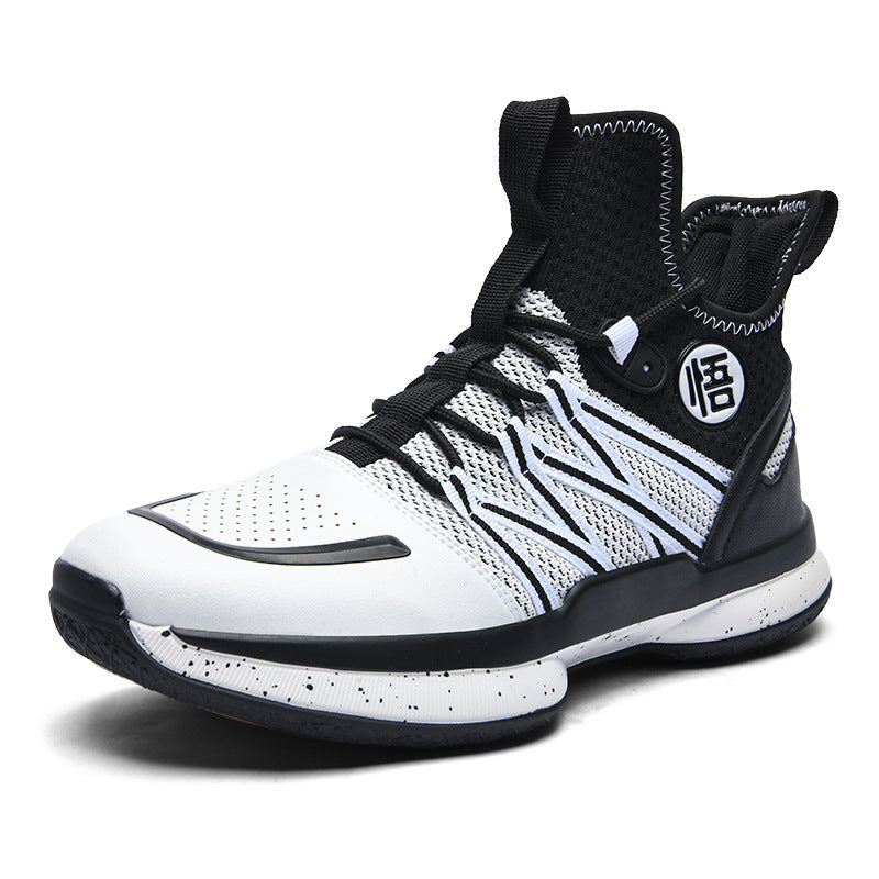 Mesh Basketball Shoes Sports Boots Rubber Sole-Finds Fit