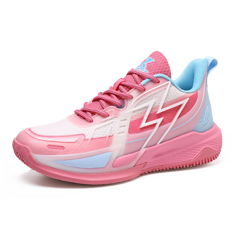 Unisex Shoes Mesh Basketball Breathable Wear-resistant Non-slip Training Sneakers-Finds Fit