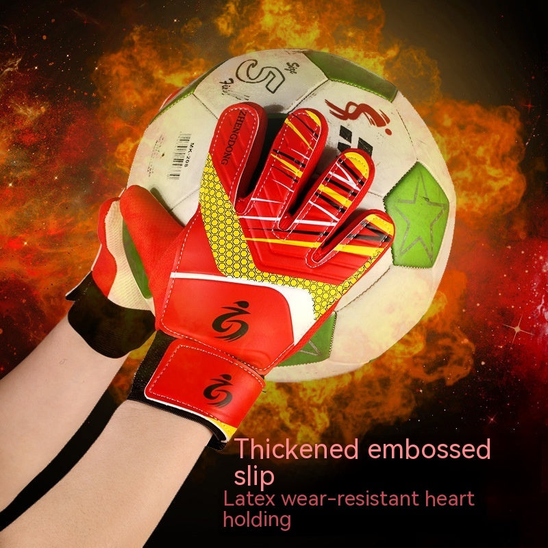 Children's Football Goalkeeper Gloves Shin Guard Wear-resistant-Finds Fit