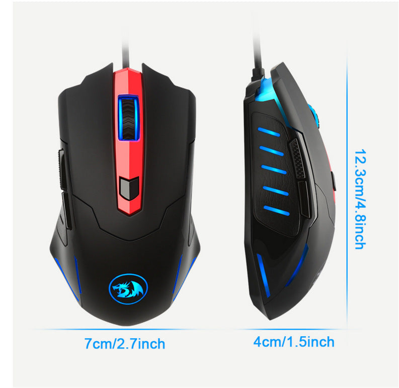 M705USB Wired Gaming Gaming Mouse For Desktop And Laptop Computers-Finds Fit